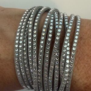 Swarovski Silver bling Wrap Bracelet